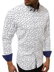 Camisa de hombre blanca OZONEE V/K186
