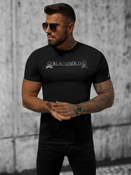 Camiseta de hombre negras OZONEE NB/MT3050