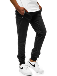 Pantalón de chándal de hombre negro JS/XW006S